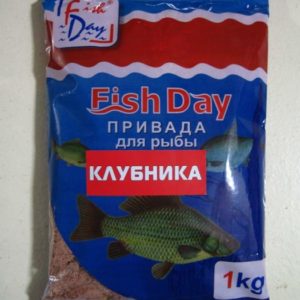 Прикормка  Fish Day (клубника)
